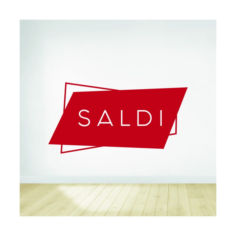 Adesivi Saldi in vinile da parete o vetrina - versione 05 - immagine 16