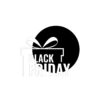 Adesivi Black Friday in vinile da parete o vetrina - versione 05