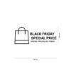 Adesivi Black Friday in vinile da parete o vetrina - versione 07